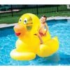 Swimline Giant Ducky Ride-On Pool Float -Optimal Swimming Equipment 5672187134120 2t
