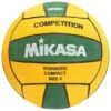 MIKASA Premier Series Compact Size 4 Water Polo Ball -Optimal Swimming Equipment 5672377712808 green 1a