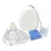 Ambu CPR Mask With O2 Inlet, Headstrap, Gloves, And Wipes, Blank No Logo -Optimal Swimming Equipment 5672565670056 2t