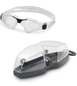 AQUASPHERE Kayenne Clear Lens Goggle -Optimal Swimming Equipment 5672640315560 clearclear 4a