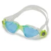 AQUASPHERE Kayenne Junior Blue Lens Swim Goggle 1 AQUASPHERE Kayenne Junior Blue Lens Swim Goggle -Optimal Swimming Equipment 5678063157416 translucentbrightgreen 1a