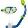 Toucan PC Jr / Keiki DX Snorkel Set ( Ages 6+) -Optimal Swimming Equipment 5678128857256 brightyellowblue 1a