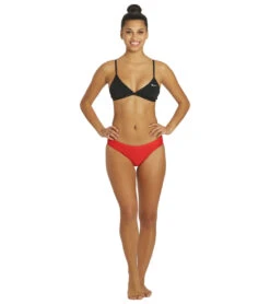 Nike Women's Lifeguard Sport Bikini Bottom -Optimal Swimming Equipment 5678173716648 universityred 4a