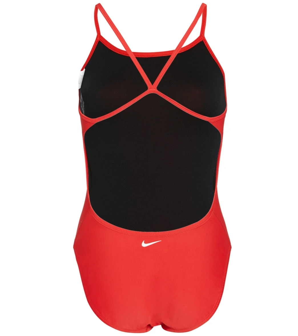 Nike Women's Lifeguard Cut Out Tank One Piece Swimsuit 4 Nike Women's Lifeguard Cut Out Tank One Piece Swimsuit - Image 2