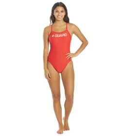 Nike Women's Lifeguard Racerback One Piece Swimsuit 10 Nike Women's Lifeguard Racerback One Piece Swimsuit -Optimal Swimming Equipment 5678175977640 universityred 4a