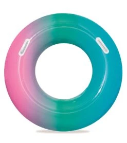 Rainbow Swim 36" Tube With Handles -Optimal Swimming Equipment 5678954807464 multi 3a
