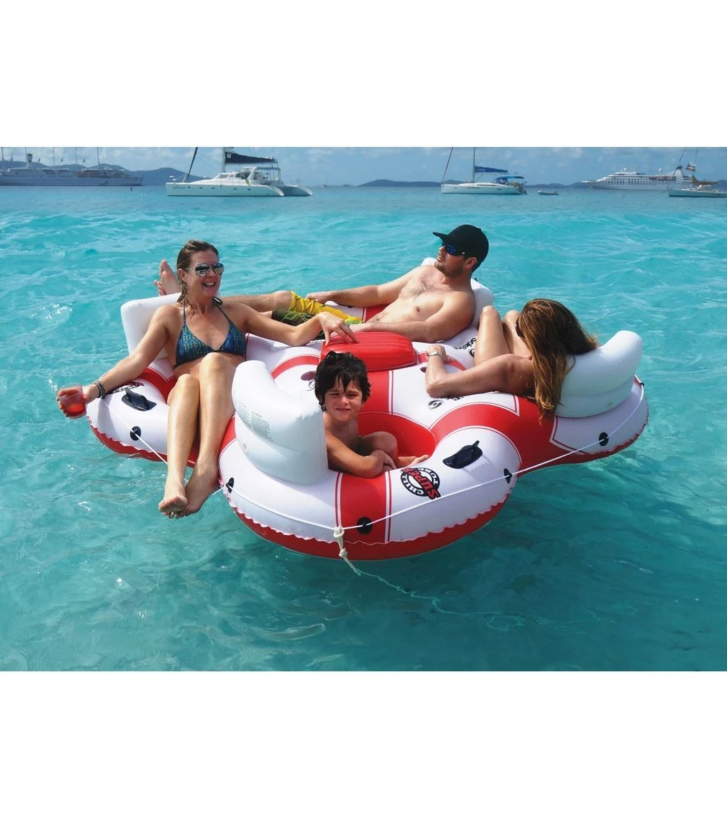 Swimline Solstice Super Chill 4 Person River Tube 3 Swimline Solstice Super Chill 4 Person River Tube