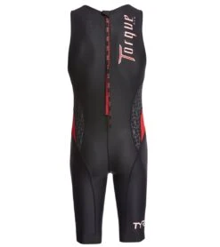 TYR Men's Torque Pro Swim Skin 11 TYR Men's Torque Pro Swim Skin -Optimal Swimming Equipment 5684316405928 blackred 3a