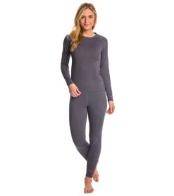 Level Six Women's Hot Fuzz Long Sleeve Fleece Paddle Top -Optimal Swimming Equipment 5684465860776 blackspacedye 4a