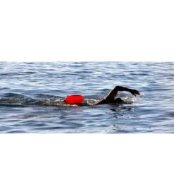 The SaferSwimmer FLOAT Swim Buoy 23"x10" 7 The SaferSwimmer FLOAT Swim Buoy 23"x10" -Optimal Swimming Equipment 5688677204136 orange 3a