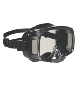 Imperial Scuba Mask (w/ Nose Purge) -Optimal Swimming Equipment 5688705253544 blacksilicone 3a