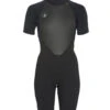 Body Glove Women's 2/1mm PRO 3 Back Zip Short Sleeve Springsuit Wetsuit 2 Body Glove Women's 2/1mm PRO 3 Back Zip Short Sleeve Springsuit Wetsuit -Optimal Swimming Equipment 5914347110568 black 1a