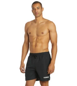 Guard Men's Swim Trunk 13 Guard Men's Swim Trunk -Optimal Swimming Equipment 6215348813992 black 3a