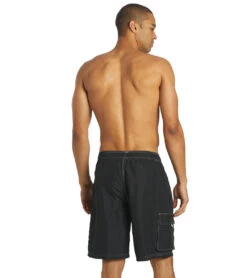 Guard Men's Hybrid Cargo Swim Trunk 13 Guard Men's Hybrid Cargo Swim Trunk -Optimal Swimming Equipment 6215349665960 black 3a