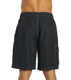 Guard Men's Hybrid Cargo Swim Trunk 17 Guard Men's Hybrid Cargo Swim Trunk -Optimal Swimming Equipment 6215349665960 black 7a