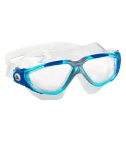 AQUASPHERE Vista Clear Lens Mask 12 AQUASPHERE Vista Clear Lens Mask -Optimal Swimming Equipment 6215487979688 turquoisebluesilver 3a