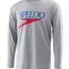 Speedo Unisex Vintage Logo Long Sleeve Crew Tee