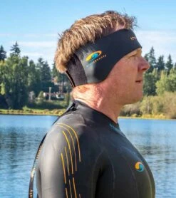 Unisex Thermal Headband -Optimal Swimming Equipment 6574476689576 black 3a