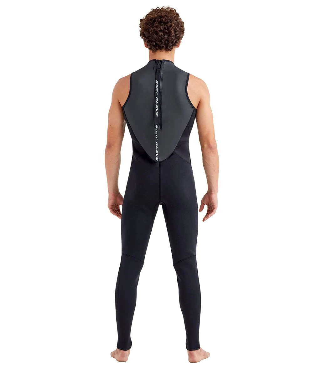 Body Glove Men's Heritage 2mm Back Zip Long John Wetsuit 4 Body Glove Men's Heritage 2mm Back Zip Long John Wetsuit - Image 2