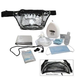 Clear Lifeguard Hip Pack -Optimal Swimming Equipment 6682473070760 clear 6a