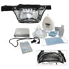 Clear PPE Supply Hip Pack -Optimal Swimming Equipment 6682473136296 clear 1a