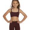 Girl Wholesome Cheetah Sports Bra 1 Girl Wholesome Cheetah Sports Bra -Optimal Swimming Equipment 6769288183976 burgundycheetah 1a