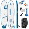 CRESSI Element All Around Inflatable SUP 10’2’’ Set -Optimal Swimming Equipment 6856349188264 whiteblue 1a