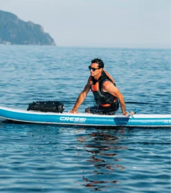 CRESSI Element All Around Inflatable SUP 10’2’’ Set -Optimal Swimming Equipment 6856349188264 whiteblue 5a