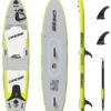 CRESSI Solid Tandem Dc 12'2'' Inflatable SUP -Optimal Swimming Equipment 6856351613096 grey 1a