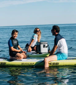 CRESSI Solid Tandem Dc 12'2'' Inflatable SUP -Optimal Swimming Equipment 6856351613096 grey 3a