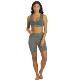 Spiritual Gangster Biker Short -Optimal Swimming Equipment 6876816670888 heathergrey 4a