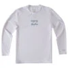 Billabong Youth All Day Wave Loose Fit Long Sleeve Rashguard -Optimal Swimming Equipment 6908218736808 white 1a