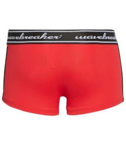 Boys' Square Leg Swim Short (Little Kid, Big Kid) -Optimal Swimming Equipment 6975972802728 red 3a