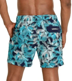 Speedo Men's 16" Printed Palm Swim Trunks 9 Speedo Men's 16" Printed Palm Swim Trunks -Optimal Swimming Equipment 7008196493480 peacoat 3a