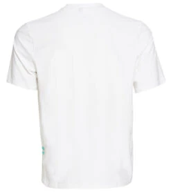 Men's Short Sleeve Rash Guard 7 Men's Short Sleeve Rash Guard -Optimal Swimming Equipment 7030197158056 white 2a