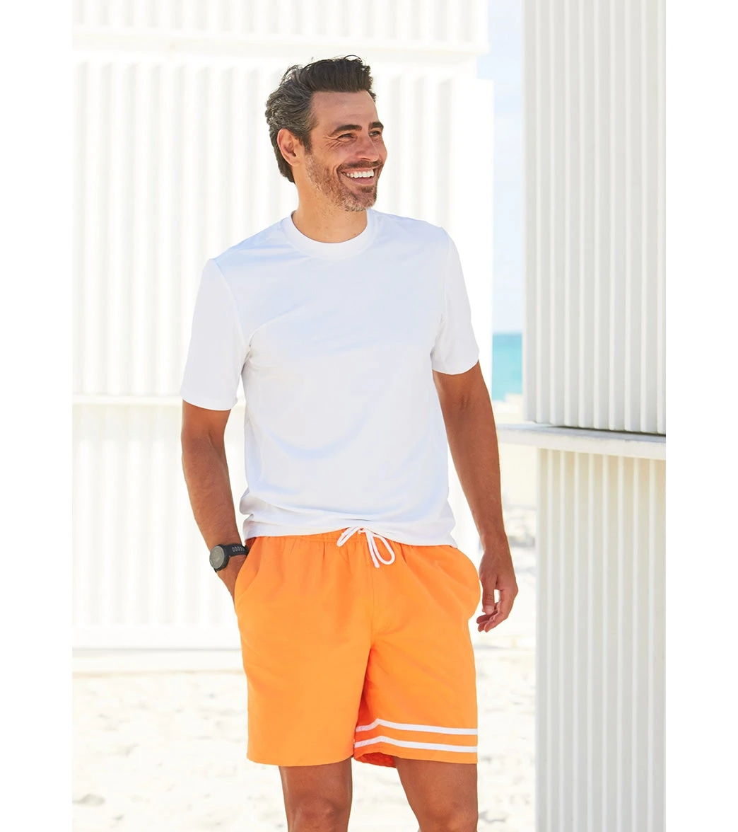 Men's Short Sleeve Rash Guard 5 Men's Short Sleeve Rash Guard - Image 3