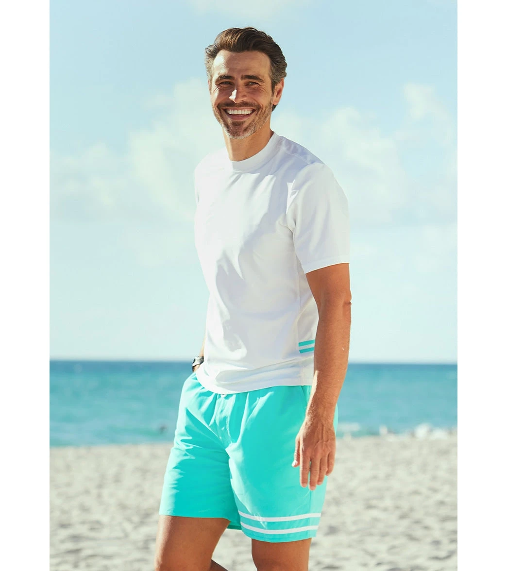 Men's Short Sleeve Rash Guard 6 Men's Short Sleeve Rash Guard - Image 4