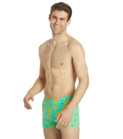HydroLast Banana Buddy Square Leg Swimsuit -Optimal Swimming Equipment 7074731524264 green 3a