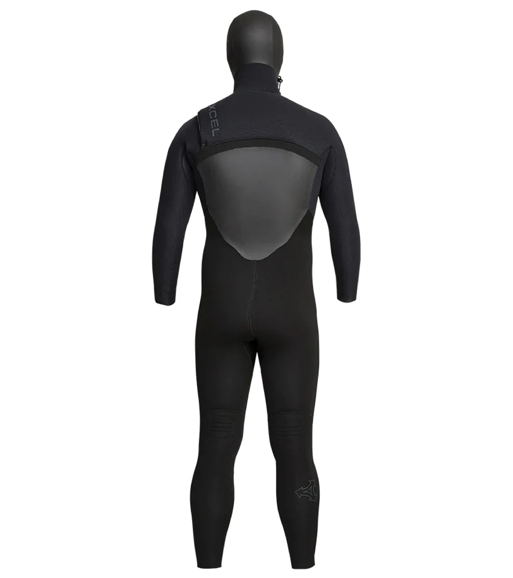 Xcel Men's Drylock 4/3MM Hooded Fullsuit Wetsuit 5 Xcel Men's Drylock 4/3MM Hooded Fullsuit Wetsuit - Image 3