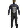 Xcel Men's Drylock 6/5MM Hooded Fullsuit Wetsuit -Optimal Swimming Equipment 7088936288424 black 1a