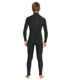 Quiksilver Boys' 3/2MM Sessions Back Zip Full Wetsuit 9 Quiksilver Boys' 3/2MM Sessions Back Zip Full Wetsuit -Optimal Swimming Equipment 7118462058664 black 3a