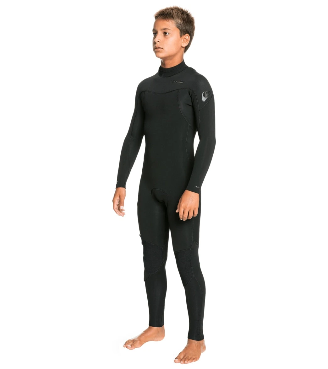 Quiksilver Boys' 3/2MM Sessions Back Zip Full Wetsuit 6 Quiksilver Boys' 3/2MM Sessions Back Zip Full Wetsuit - Image 4