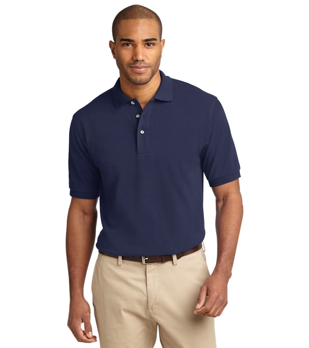 Men's Heavyweight Cotton Pique Polo 3 Men's Heavyweight Cotton Pique Polo