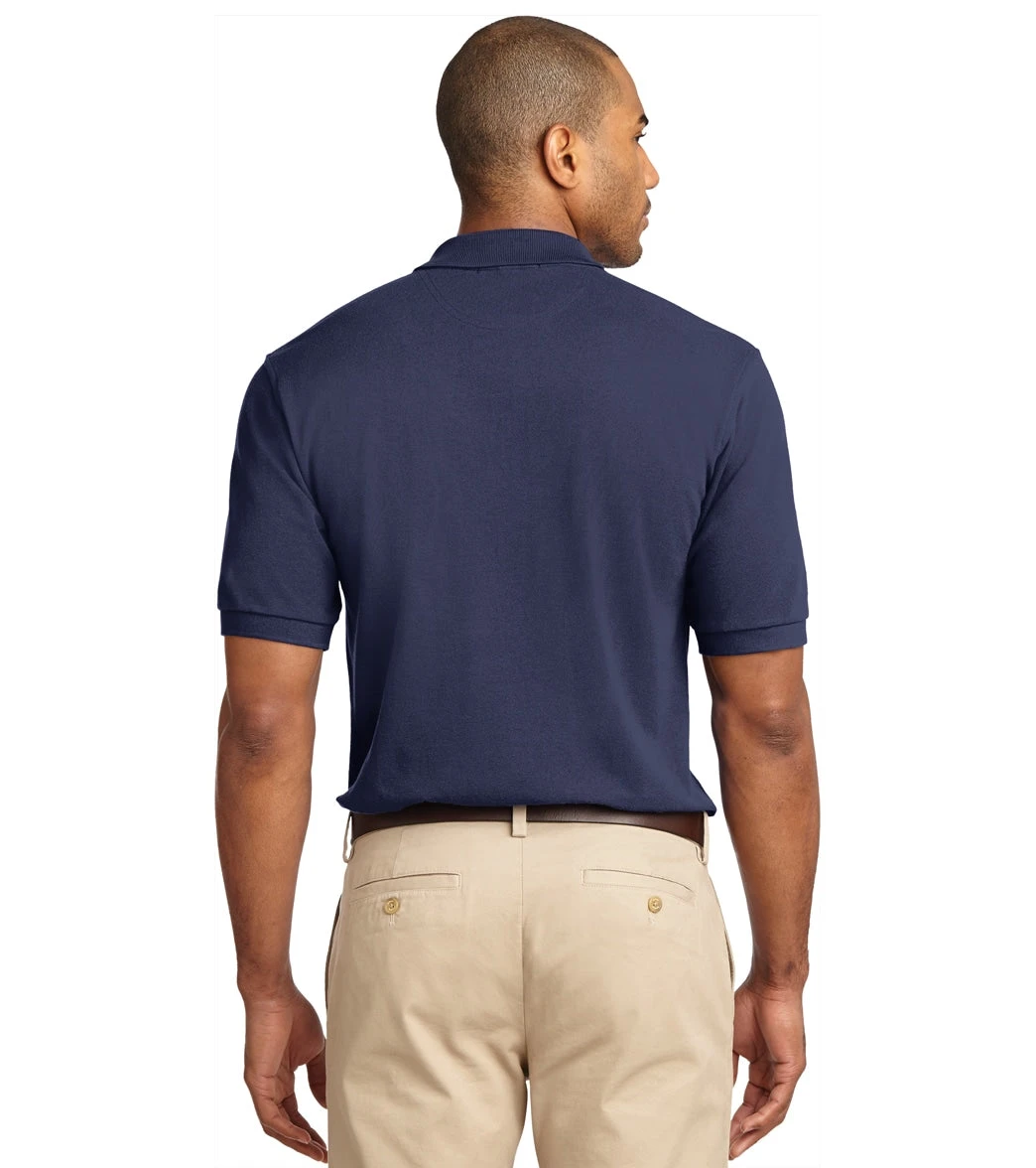 Men's Heavyweight Cotton Pique Polo 5 Men's Heavyweight Cotton Pique Polo - Image 3