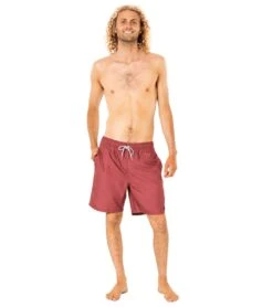 Rip Curl Men's 17" Bondi Volley Walkshort 10 Rip Curl Men's 17" Bondi Volley Walkshort -Optimal Swimming Equipment 7138220933288 burntmulberry 4a