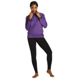 Level Six Women's Orillia 2.5-ply Waterproof Breathable Long Sleeve Touring Dry Top -Optimal Swimming Equipment 7186373443752 violetindigo 4a