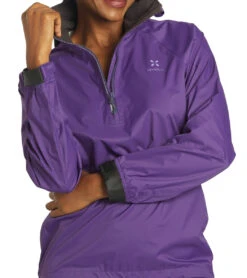 Level Six Women's Orillia 2.5-ply Waterproof Breathable Long Sleeve Touring Dry Top -Optimal Swimming Equipment 7186373443752 violetindigo 6a
