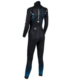 AQUASPHERE Women's Aqua Skin V3 Tri Wetsuit -Optimal Swimming Equipment 7197878681768 blackturquoise 3a