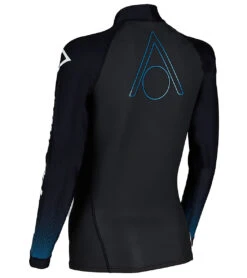 AQUASPHERE Women's Aqua Skin V3 Tri Top -Optimal Swimming Equipment 7197879402664 blackturquoise 3a