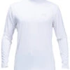 Billabong Men's Arch Mesh Loose Fit Long Sleeve Surf Shirt -Optimal Swimming Equipment 7244689834152 white 1a
